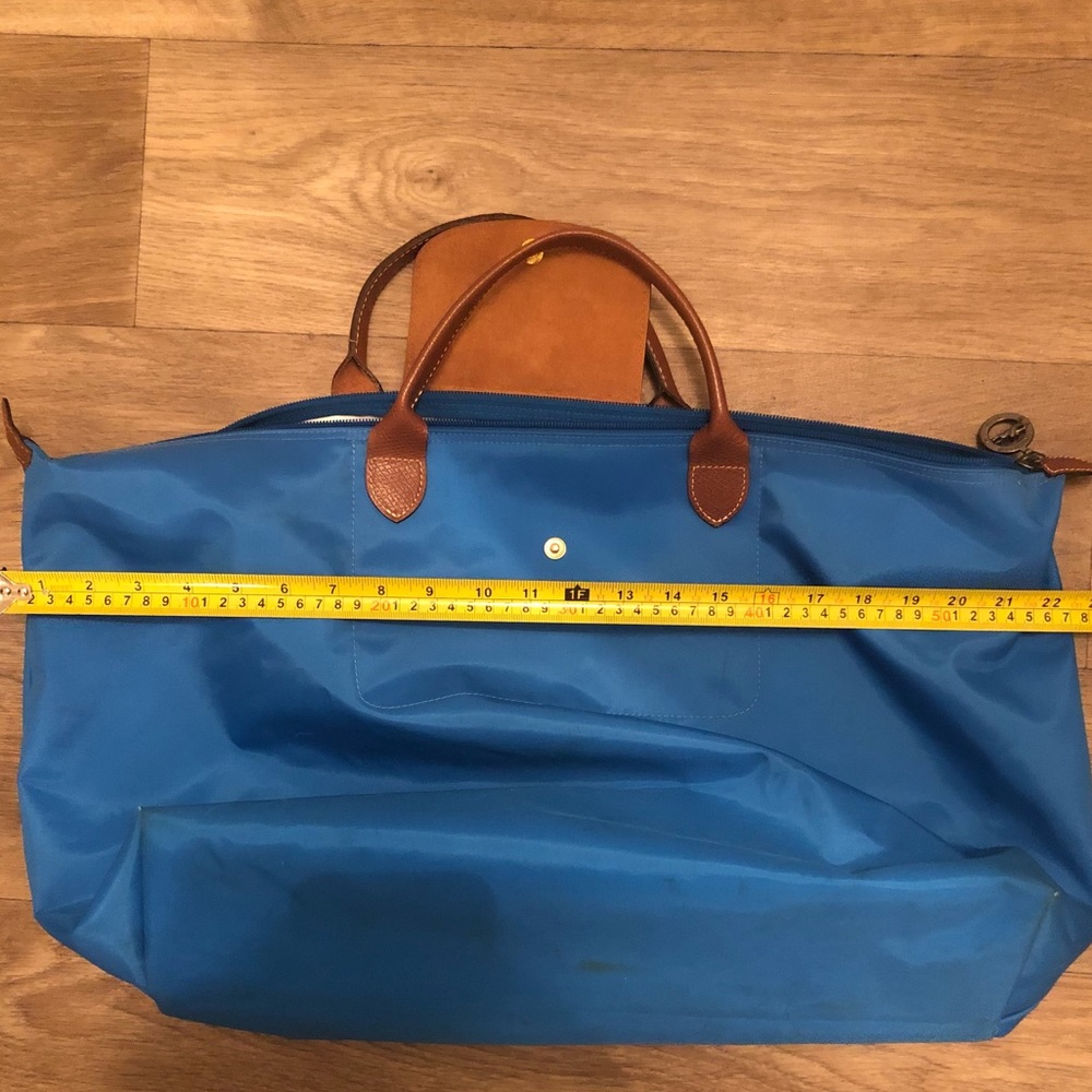 Longchamp overnight bag in blue